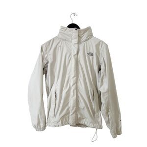 The North Face Ivory Hyvent Windbreaker Shell Athletic Jacket